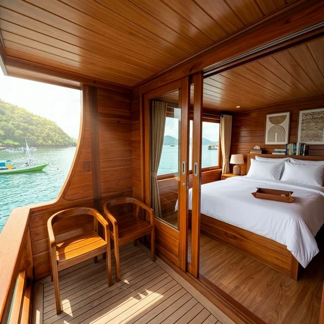 Cabin Balcony Access