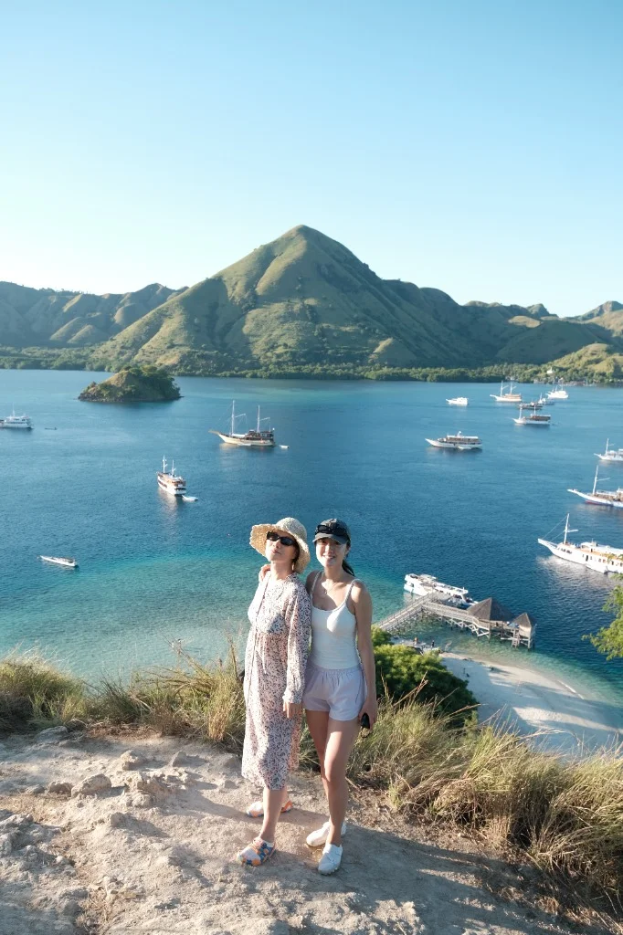 Hiking to the iconic viewpoint of Padar Island