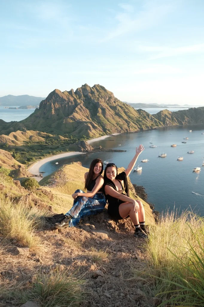 Breathtaking panorama overlooking Padar Island viewpoint